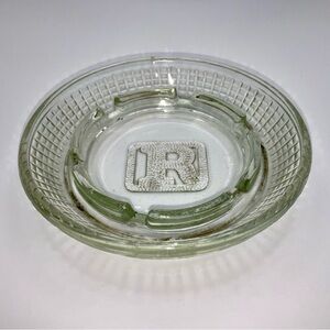 Vintage Roxy Theatre Glass Ashtray Hollywood 1980s Night Club Rock Comedy